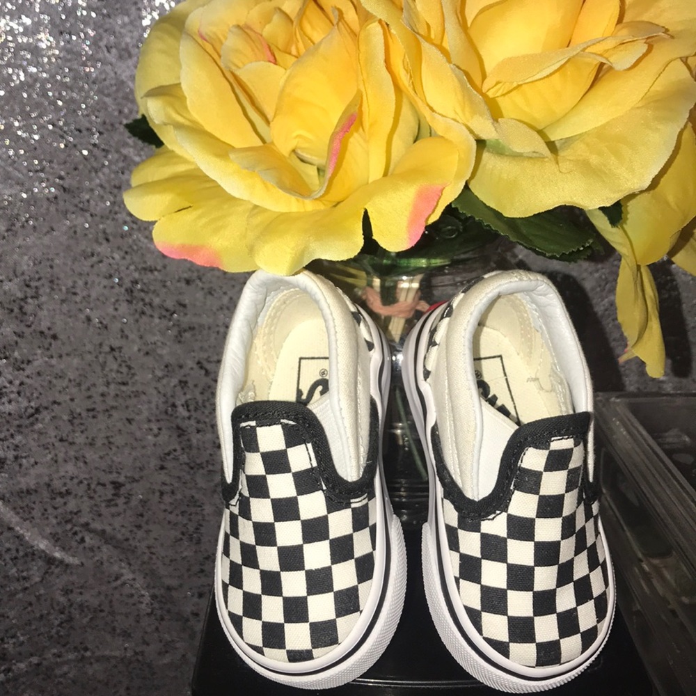 Toddler Checkers Vans